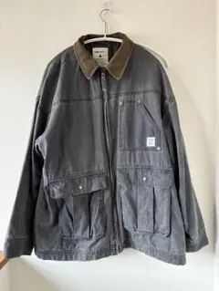 niko and... グレー ミリタリージャケット