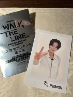 ENHYPEN ジョンウォン 映画 walk the line 第一弾 入場特典
