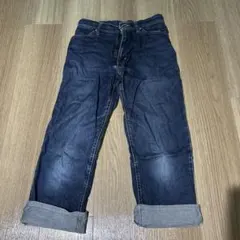 ダークブルーストレートデニム