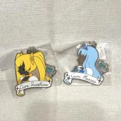 プリキュア　一番くじ　F賞　シルエットメタルチャーム　サンシャイン　マリン