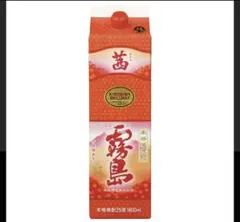 茜霧島 焼酎 25% 1800ml 6本セットのサムネイル