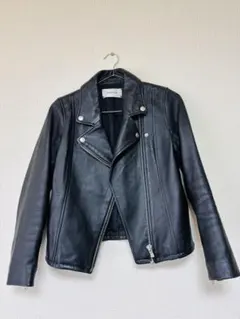 FRAY I.D 羊革レザージャケット　ライダースジャケット　0