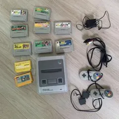 スーパーファミコン 本体とソフト10本セット