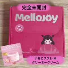 mellojoy メロジョイ 贅沢スフレ いちごスフレ ミディアム M ピンク箱