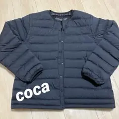 coca インナーダウン　ブラック　Lサイズのサムネイル