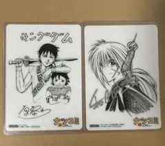 ナツコミ2019 クリアカード 「キングダム」「るろうに剣心」