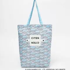 サンリオキャラクターズxCITEN くるパチトート シナモロール　エコバッグのサムネイル
