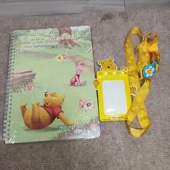 東京ディズニーランド　くまのプーさん定期入れ＆ノート