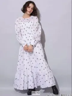 お値下げ不可‼️Arpege story刺繍ワンピース