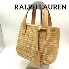 RALPH LAUREN ラルフローレン カゴバッグ ストローバッグ