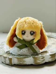 自作ぬいぐるみ 5cm 「恋の種」橙色ハンドメイド