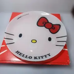 HELLO KITTY 陶器製皿 直径約2６cm　箱入　LAWSONコラボ商品