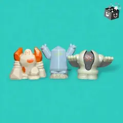 ポケモンキッズ　（レジロック、レジアイス（ラメ）レジスチル（ラメ）指人形　ソフビ