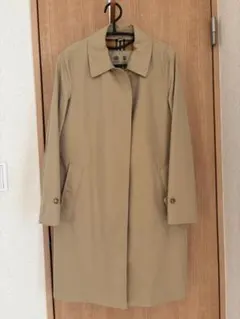 極美品/BURBERRY バーバリー ステンカラーコート 専用カバー付