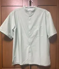 THE SHOP TK 半袖シャツ ミントグリーン　サイズの記載なし