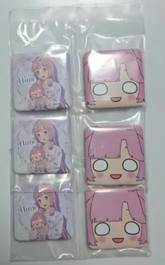 セガラッキーくじ ラブライブ 蓮ノ空女学院 安養寺姫芽 缶バッジ ×3