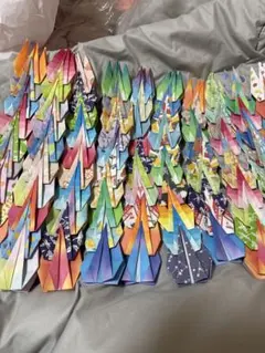 折り鶴 (大) 千羽鶴 千代紙 和紙 折り紙 15cm 15センチ100羽 - メルカリ