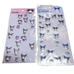 ◇【匿名配送】サンリオ ぷくっとシール クロミ 2種類