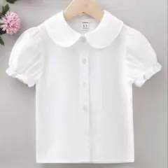 SHEIN 半袖シャツ 4Y ホワイト