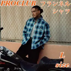 PROCLUB L オンブレシャツ プロクラブ Willy Chavarria