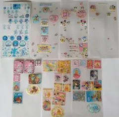 平成レトロ ディズニー ミッキーミニー シール