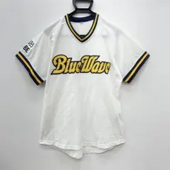 オリックスブルーウェーブ ユニフォーム 南淵時高 #35 シャープ産業 メッシュ オリックスブルーウェーブ ユニフォーム 南淵時高 #35 シャープ産業