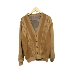 80s 古着ビンテージ　メンズカーディガンジャケット
