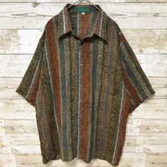 CARVEN カルヴェン シャツ エスニック柄 ヴィンテージ Lのサムネイル