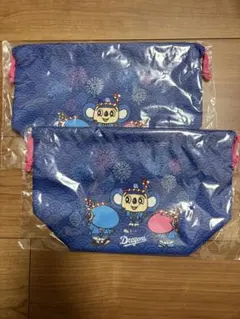 【最安値】中日ドラゴンズ　ファンフェスタ　オリジナル巾着　グッズ　ドアラ