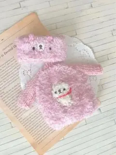 人気作家様 ブライス マフラー ニットワンピース アウトフィット くま