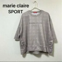 美品　marie claire SPORT 花柄半袖Tシャツのサムネイル