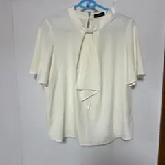 ESPRITMUR アイボリー 半袖ブラウス