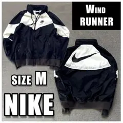 NIKE ナイキ ウィンドランナー フーデッド ジャケット Mサイズ 黒白