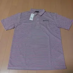 TaylorMade ストライプ ポロシャツ M