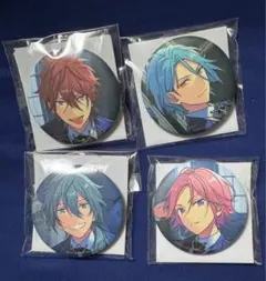 あんスタ　クレビ　缶バッジセット