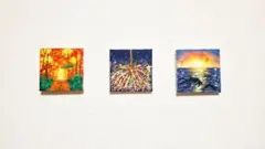ミニアート作品3点セット