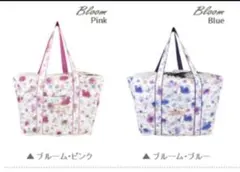 エコバッグ　保冷　トートバッグ　フランフラン　ローラアシュレイ  花柄　ピンク