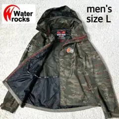 【極美品】WATER ROCKSウォーターロックスマウンテンパーカー カモ柄 L