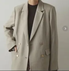 OPAQUE.CLIP ジャケット テーラード　38 M ベージュ