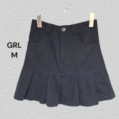 グレイル GRL プリーツスカート Mサイズ ブラック インナー付き