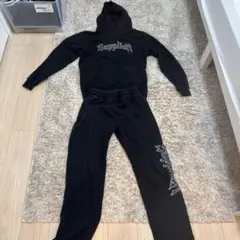 ジップアップパーカー スウェットパンツ セットアップ ブラックJANPARI JANPARI ジップアップパーカー スウェットパンツ セット S - メルカリ