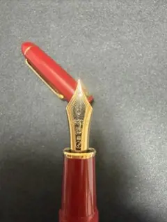 PILOT CUSTOM98 Red 万年筆 字幅F - メルカリ