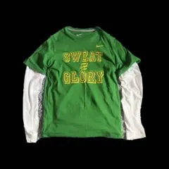 NIKE Tシャツ 緑 グリーン y2k スケーター メンズ