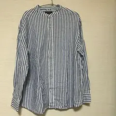 バナリパ ストライプ 長袖シャツ Lサイズ