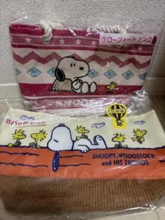 スヌーピー 1番くじ　トートバッグ2点セット