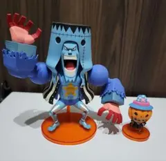 【未開封】ワンピースハロウィンワーコレ　フランキーセット ワンピース ワールドコレクタブルフィギュア ハロウィン