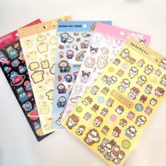 サンリオ キャラクター　箔押しシール