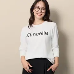 最終セール【新品未使用】ルクオーレ ロゴプリント ロングスリーブＴシャツ