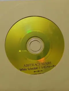 ABSTRACT MASH White Schedule/レモンウォーター