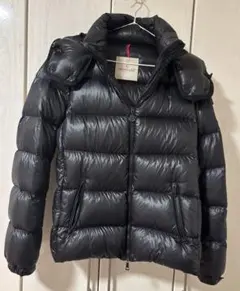 MONCLER／BERREベール／ブラックT2／M／中古ダメージ有り／最終値下げ